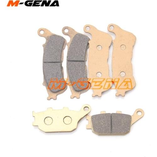 Motorcycle Front Rear Brake Pads for CBF500 2004-2007 2005 2006 XL700/V VT1300 2010-2011 CB1300 S/SF 2008-2015
