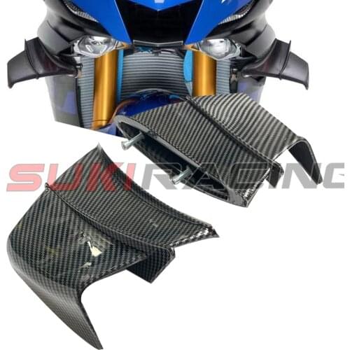 For BMW Honda CBR Yamaha Nmax Xmax R3 R25 Kawasaki NINJA400 Z400 Motorcycle Front Fairing Aerodynamic Winglets Dynamic Wing Kit