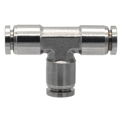 PE4 PE6 PE8 PE10 PE12 PE14 PE16 YIYUN Pneumatic components air tool Stainless steel Union tee T joint Connector PE Series