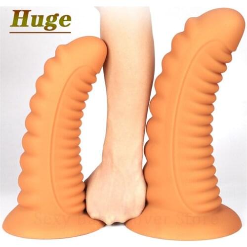 Super Huge Butt Plug Anal Dildo Silicon Anus Dilator Prostate Massage buttplug For Woman Men Gay Anal Sex Masturbator Erotic Toy