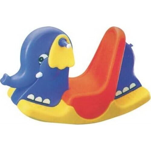 Three-color animal shake, plastic rock, animal rocking, kids rider