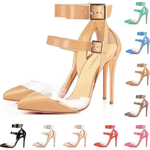 Fashion Women Stilettos High Heels Ankle Strap Sexy Sandals Summer Party Shoes wedding woman shoes dress 305-1MA