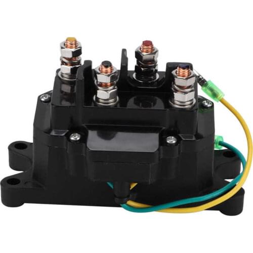 ATV Parts go kart parts DC12V 250A Winch Contactor Solenoid Relay Weatherproof for ATV UTV 4x4 Vehicles Trailer Power Steering