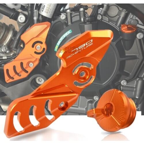 Motorcycle Heel Protective Cover Guard Brake cylinder guard set FOR 790 Adventure R S 2019 2020 Engine Oil Filter Cover Cap