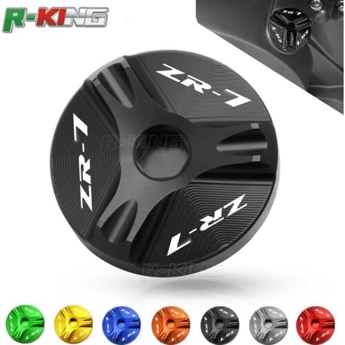 For Kawasaki ZR-7 ZR7 ZR 7 1999-2001 ZR-7S Motorcycle Accessories Engine CNC Oil Cup Cover Oil Filler Drain Plug Sump Nut Cap