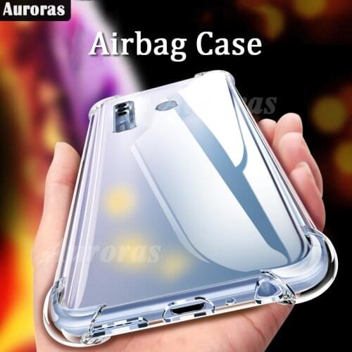 Auroras For Tecno Spark 7 P Case Transparent Official Original Shockproof Clear Cover For Tecno Spark 7 Pro Airbag Case