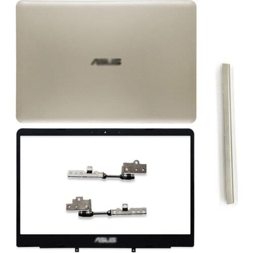New Laptop Back Cover/Front Bezel/Palmrest/Bottom Case/Hinges For ASUS S4100 S4100V S4200U S410U X411UQ Series Gold Grey Blue