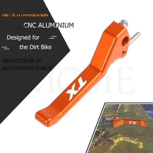 For Husqvarna TX125 TX300 TX 125 300 Dirt Bike Clutch Conversion Kits Clutch Lever Easy Pull Left Lever Motorcycle Save Power