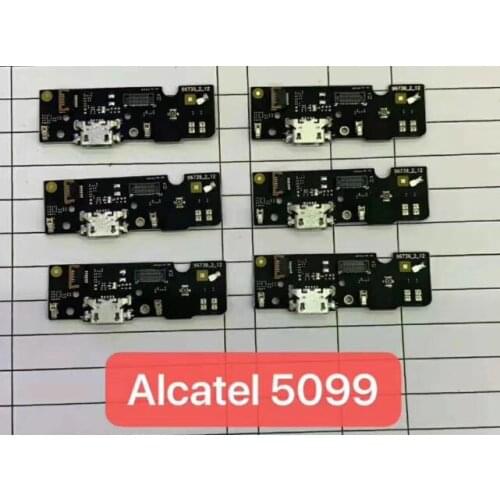 For Alcatel 3V 5099Y 5099A 5099D 5099 flex USB Charger Port Connector Board Mic Charging Flex Cable