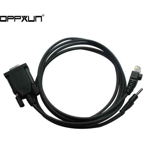 OPPXUN Programming cable for Vertex Yaesu VX2200 VX2508 VX160 VX180 VX5R 2 IN 1 progamming Radio