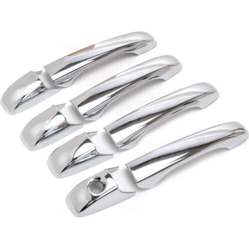 For Chrysler 200 2011-2014 1st Gen ABS Car Chromium Styling Side Door Handle Cover Trim 2012 2013