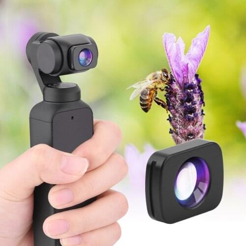 BRDRC Lens Mini Portable Handheld Gimbal Accessories Magnetic Macro Lens for DJI Osmo Pocket 2 Optical Glass Camera
