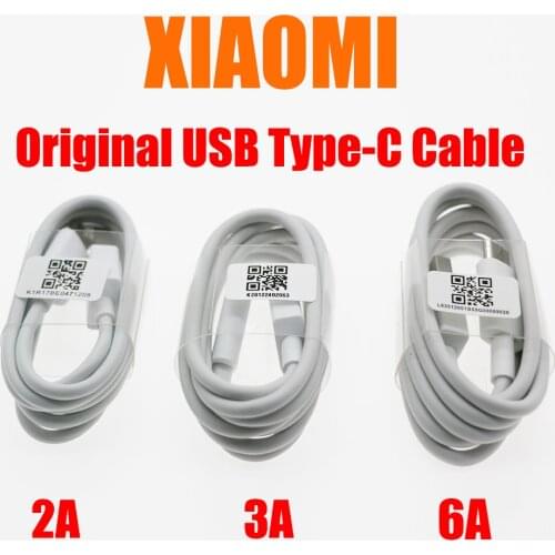 Original 5A 3A 2A USB Type C Quick Fast Data Charging Cable for XIAOMI MI 9 8 7 Pro Lite SE F1 A3 A2 A1 POCO F2 MIX 2 3 MAX 2 3