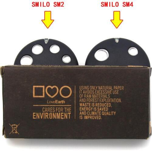 1pieces Garage Gate Door Hand Transmitter for SMILO SM2 SM4 2-Channel Remote Control rolling code TOP QUALITY GOOD