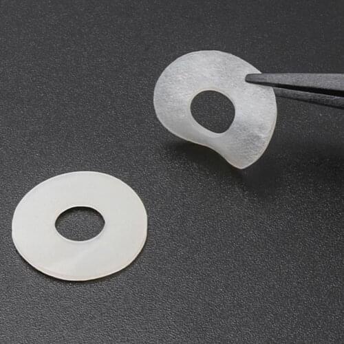 Bicycle Presta Valve Rim Protection Sticker MTB Road Bike French Air Nozzle Glue Pad Tube Tire Gasket Air Nozzle Fixed Sticker