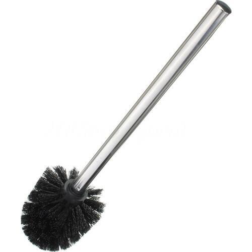 1pcs Replacement Stainless steel WC Bathroom Cleaning Toilet Brush Black Head Holder Promotion