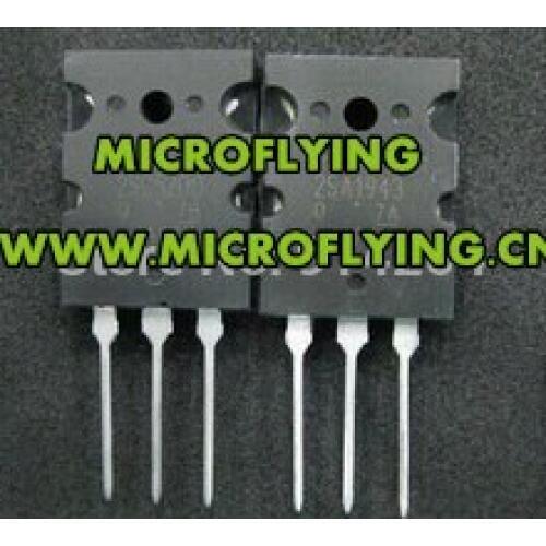 10pairs of 2SA1943 & 2SC5200 (20pcs= 10 pcs 2SA1943 & 10pcs 2SC5200) (A1943 C5200)