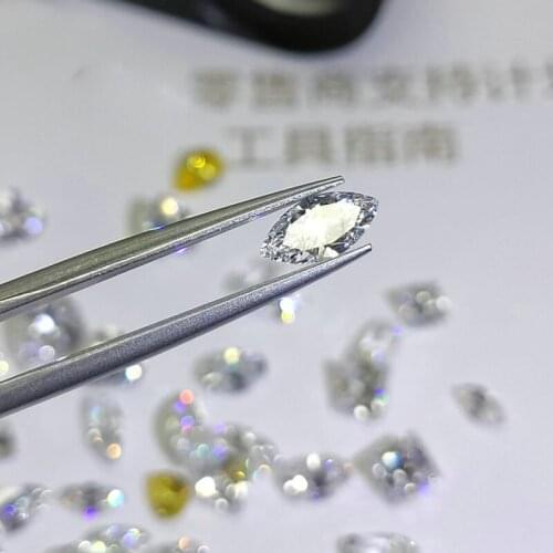 VANTJ 100% Natural Diamond Loose Gemstone MQ Cut FG Color Good Cut Diamond for Fine Jewelry Wholesale