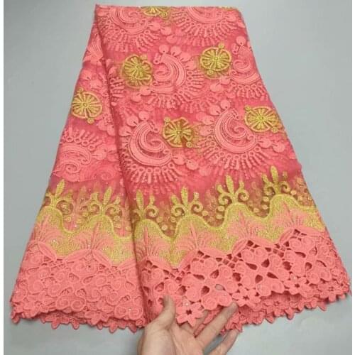 2021 High Quality African Soft Embroidery French Mesh Milk Silk Lace Fabric Stone For Nigerian Dress Sew