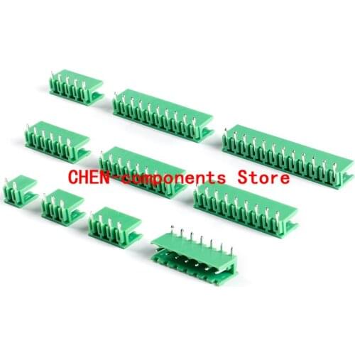 5pcs KF2EDGR-5.08-2/3/4/5/6/7-12P curved needle socket 5.08mm pitch pluggable terminal block