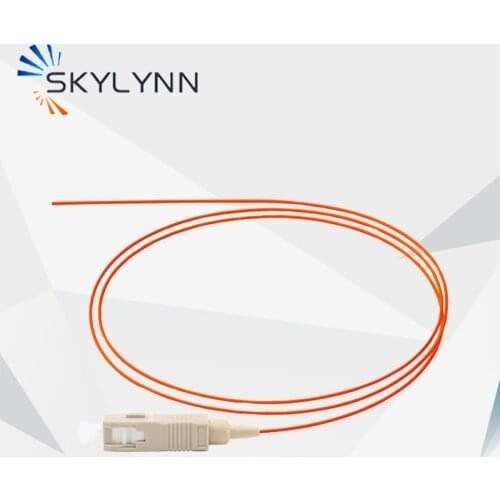 50PCS/Bag SC/UPC Multimode OM2/OM3/OM4 0.9MM Tight Buffer LSZH Jacket 1.5 Meter Fiber Optic Pigtails