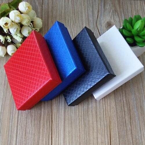 9*9*2. 5cm Kraft Paper Box Bracelet/Necklace Box Jewelry Box ring,necklace,earring packing /watch drive gift box100pcs/lot