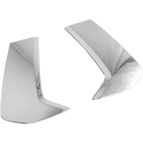 For A3 8Y S Line 2021 Car Chrome Rear Tail Fog Light Lamp Side Cover Trim Molding Bezel Car Stickers