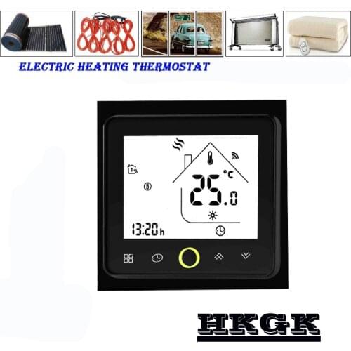 Double sensor 16A floor heating, electric film thermostat