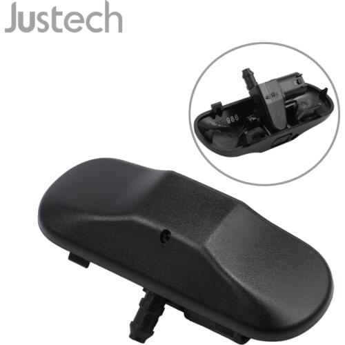 Justech Wash Water Heated Nozzles Vehicle Front Right Left Sides Spray Nozzle Screen Washer Height 1T0955986 5M0955986 For VW