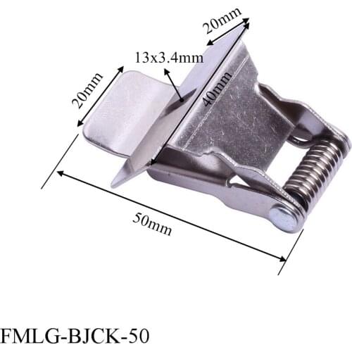 50mm Flat Lighting Mounting Hardware Fittings Springs Clips For Manel 1pcs