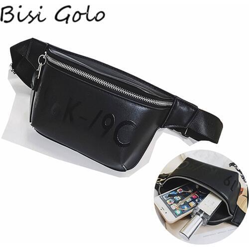 BISI GORO Designer Waist Bag Women Fanny Waist Pack Female Belt Bag Luxury Brand Leather Chest Handbag Beige Girls Chest Pack