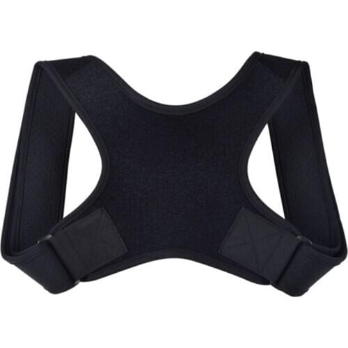 Adjustable Back Posture Corrector Clavicle Spine Back Shoulder Lumbar Brace Support Belt Posture Correction Prevents Slouching