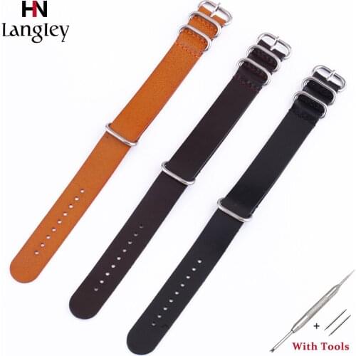 Wrist Watch Strap For Men Women Watches Bands Retro Comfortable Watchbands Genuine Leather First Layer Cowhide Straps Wholesale