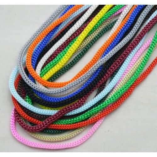 4mm Rope 100% polyester Thick Cords for Home Textile Craft DIY Handmade Decorative Accessories Cord