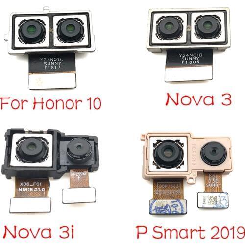 1Pcs For Huawei Nova 3 3i / Honor 10 / P Smart 2019 Rear Big Back Camera Flex Cable Main Camera Module Replacement Parts