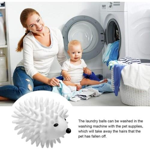 1pcs Home Laundry Ball For Household Cleaning Washing Machine Clothes Softener Hedgehog Shape Tumble Cleaning Balls Supplies