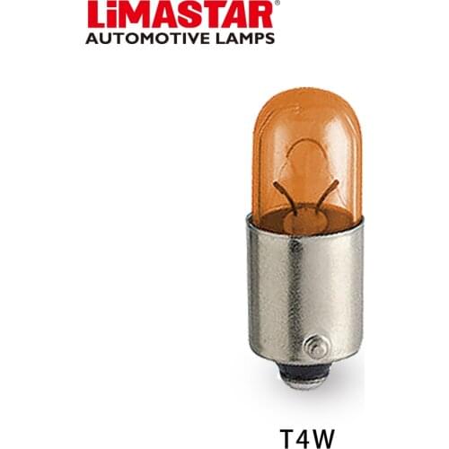 10pcs Car signal Lights T4W 12V 4W BA9s Amber auto miniature Bulb parking light bulb