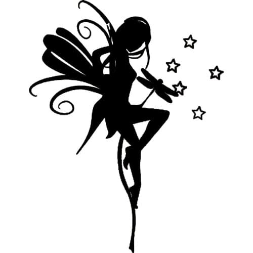 15*11.6cm Fashion Personality Creativity Classic Attractive FAIRY FANTASY Decal Sticker Car Accessories
