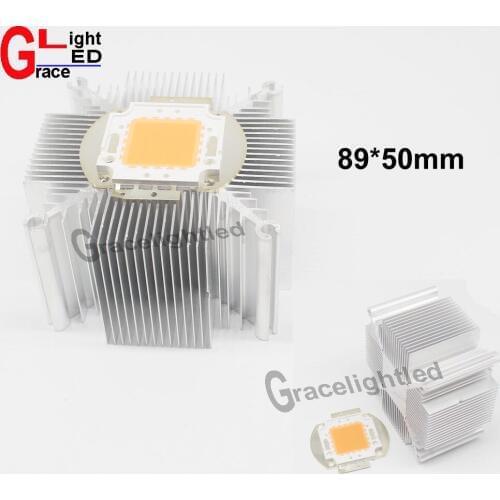 5pcs 89*50mm 20w 30w 50 Watt High Power LED Heatsink cooller F Growth Plant light DIY