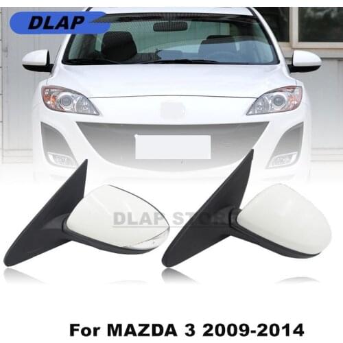 Car Exterior Door Rearview Mirror Assy For MAZDA 3 BL 2008 2009 2010 2011 2012 2013 2014 Side Mirror 3-PINS 7-PINS