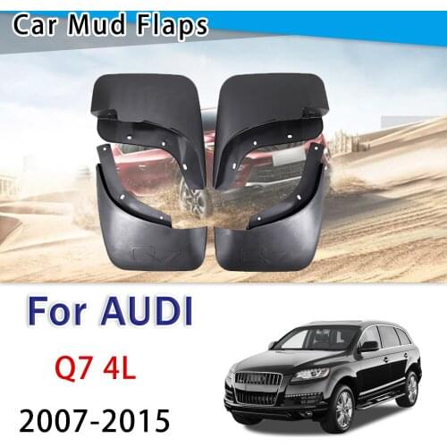 Car Mudflap Audi Q7 4L 2007-2015 Mudflap Fender Mud Guard Flaps Splash Flap Mudguards Accessories 2007 2008 2009 2010 2011 2012