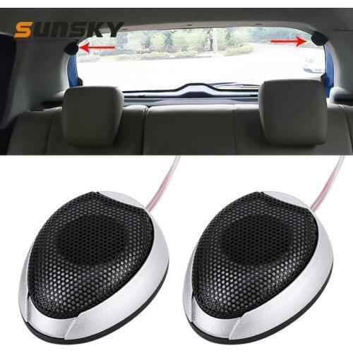 Kaneed 2 PCS Car Tweeter Speaker Super Power Audio 98dB CQS-106 Loudspeakers for Vehicle Car Horn Dome Stereo Treble Speaker