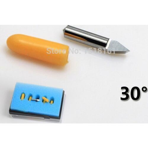 Free shipping 5pcs 30 degree Ioline blade ioline cutting plotter blade ioline vinyl cutter knife bit