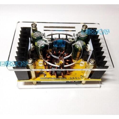 DC-DC DC High Power Adjustable Boost Power Supply Module LCD Screen Voltage and Current Dual Display
