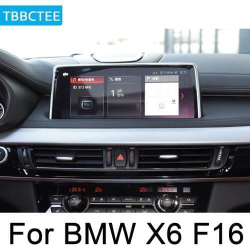 For BMW X6 F16 2018~2019 EVO Screen Android Car GPS Navi Map Stereo Original Style Multimedia Player Auto Radio BT WIFI HD
