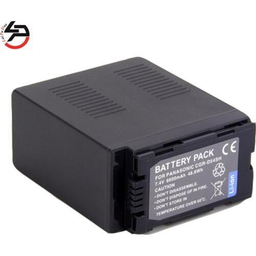 LPD 7.4v 7800mah 100% brand new Replacement Camera Battery For Panasonic CGA-D54 CGA-D54D CGA-D54S CGA-D54SE CGA-D54SE/1B