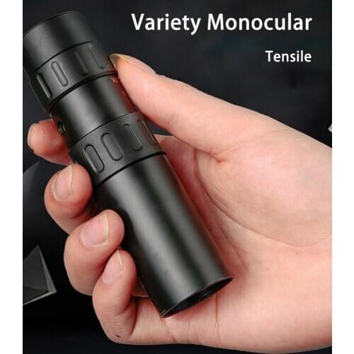 HD 10-300X40 Telescope High Zoom Monocular High Clarity Pocket Binoculars for Camping Hunting Lll Night Vision Binoculars
