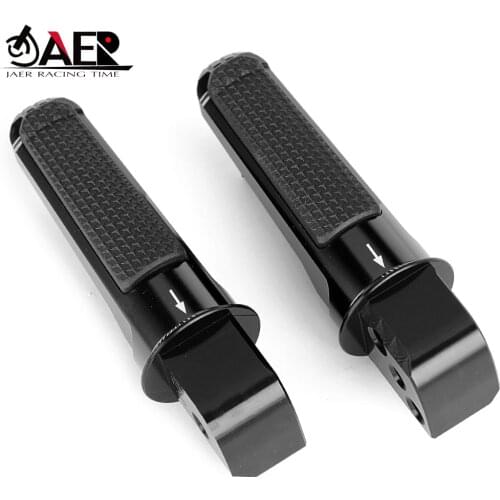 JAER Motorcycle Rear Footrests Foot Pegs Passenger Pedal for Kawasaki VERSYS 650 1000 ZX6R 636 ZX10R ZX10RR ZX-10R SE ZZR1400