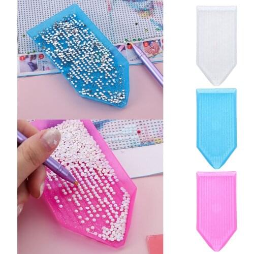 Diamond Painting Tray Beading Plates Diamond Storage Tray Diamond Painting Drill Plate Cross Stitch Embroidery Accessories