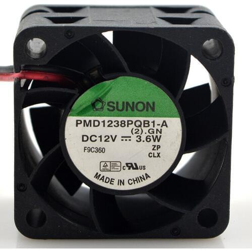 New original PMD1238PQB1-A 12V 3.6W 4CM 4028 1u server fan